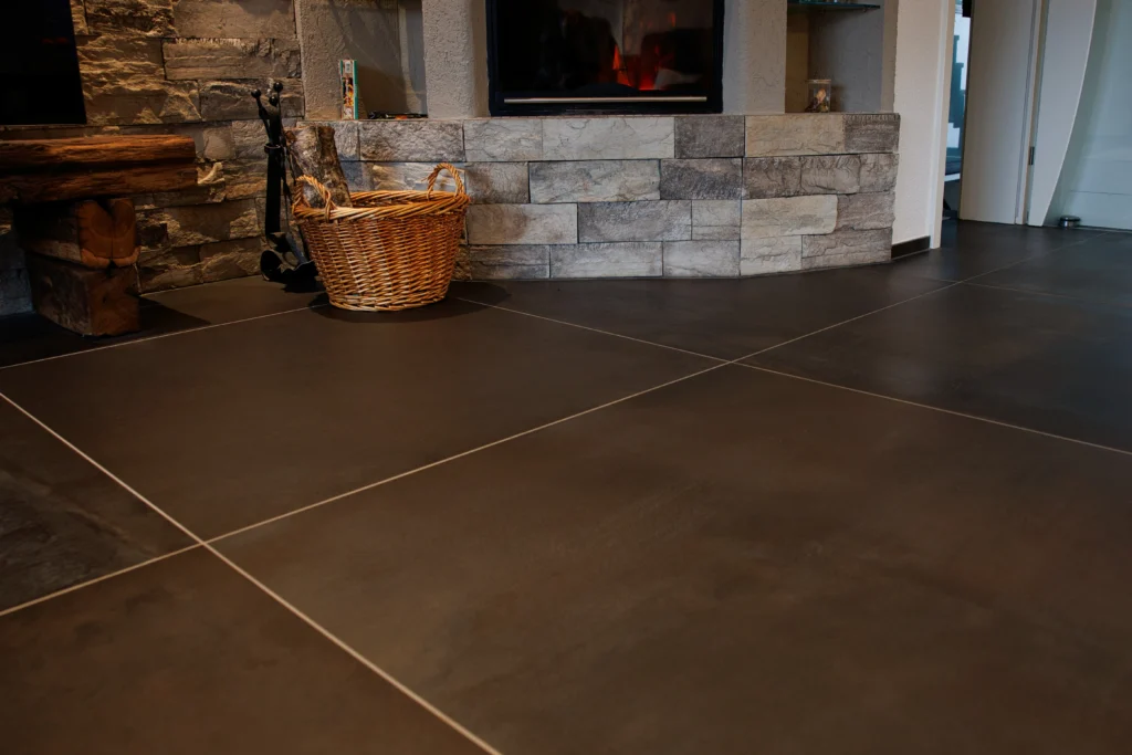 Harmonischer Materialkontrast